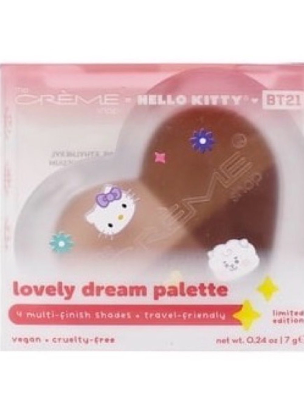 L.A. Colors Hello Kitty Lovely Dream Eyeshadow Palette - Brown & Pink Shades